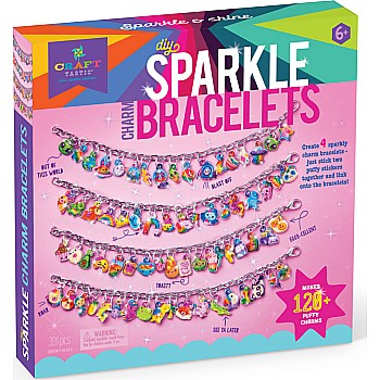 Craft-tastic DIY Sparkle Charm Bracelets