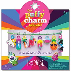 Puffy Charm Bracelet: Tropical