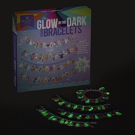 Craft-Tastic® Glow-In-The-Dark Charm Bracelets