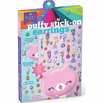 Craft-Tastic Puffy Stick-On Earings