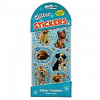 Stickers Glitter Puppies 