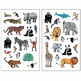 Peaceable Kingdom Zoo Animal Sticker Pack