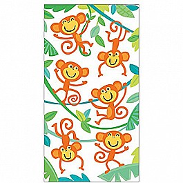 Peaceable Kingdom Furry Orange Monkeys Sticker Pack