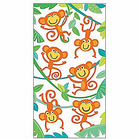 Peaceable Kingdom Furry Orange Monkeys Sticker Pack