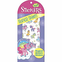 Shiny Foil Magical Unicorn Sticker Pack