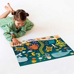 Petit Collage "Ocean Life" (24 pc Floor Puzzle)