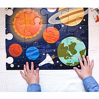   24 pc Floor Puzzle Outer Space 