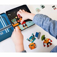 Robot Remix On-The-Go Magnetic Play Set