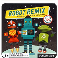 Robot Remix On-The-Go Magnetic Play Set