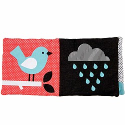 Organic Soft Book & Teether Gift Set