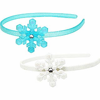 Snow princess snowflake headband