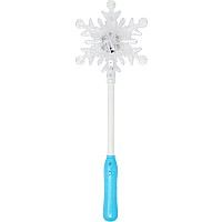 Snow princess light up snowflake wand