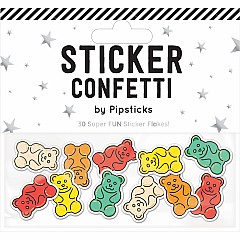 Yummy Gummy Sticker Confetti