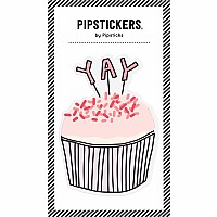 Stickers -  Big Puffy Cupcake