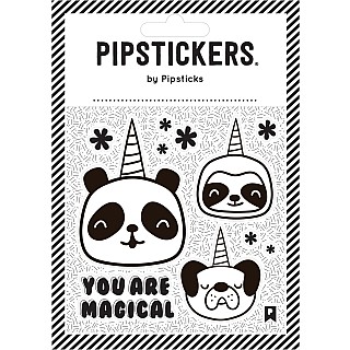 Stickers -  Color-in Pandacorn (4x4)