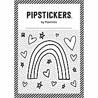Stickers -  Color-in Rainbow (4x4)