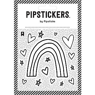 Stickers -  Color-in Rainbow (4x4)