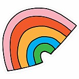 Stickers -  Rainbow Vinyl