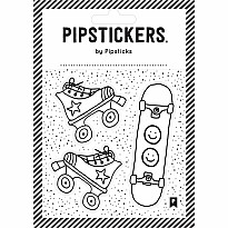 Stickers -  Color-in Skate Park (4x4)