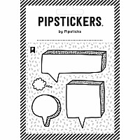 Stickers -  Color-in Speech Blocks (4x4)