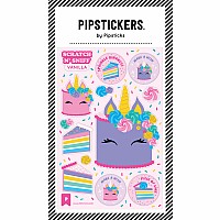 Stickers -  Unicorn Cake Scratch 'n Sniff