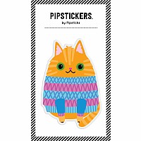 Stickers -  Big Puffy Cozy Cat