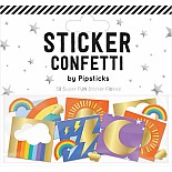 Stickers -  A Change Of Weather Sticker Confetti