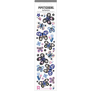 Stickers -  Floral Flight (2x8)