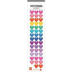 Stickers -  Heart Tones (2x8)