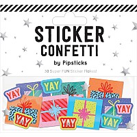 Stickers -  Enjoy The Present Sticker Confetti (Sticker Confetti)