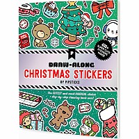 Draw-Along Christmas Sticker Book