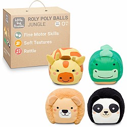 Roly Poly Balls - Jungle Set of 4