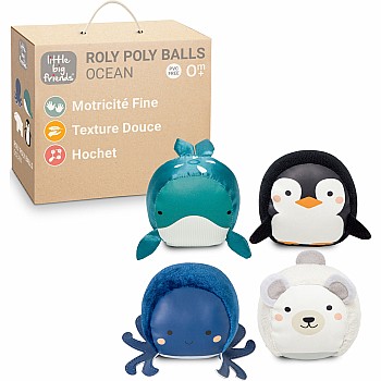 Roly Poly Balls - Ocean Set of 4