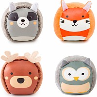 Roly Poly Balls - Forest Set of 4