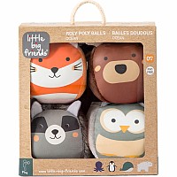 Roly Poly Balls - Forest Set of 4