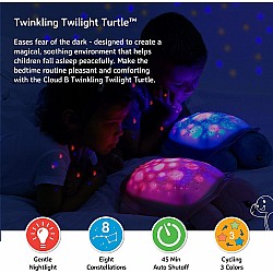 Twinkling Twilight Turtle, Aqua