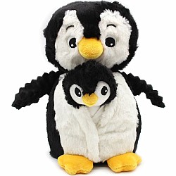 Penguin Mom and Her Baby (Black)