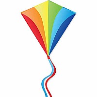 30 in. Diamond Kite - Traditional Rainbow (Bold Innovations)