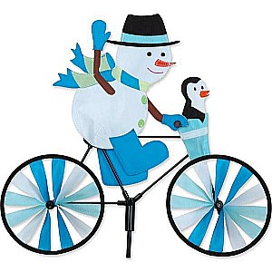 20 in. Bike Spinner -Snowman