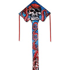 Large Easy Flyer Kite - Pirate Octopus