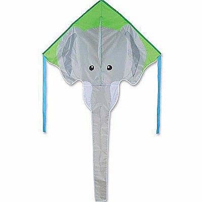 Large Easy Flyer Kite - Gray Elephant