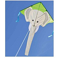 Large Easy Flyer Kite - Gray Elephant