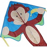 Large Easy Flyer Kite - Mikey Monkey