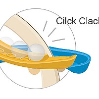Curvy Click Clack