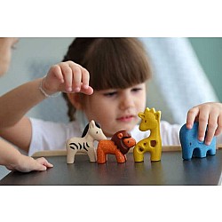 Plan Toys Wild Animals Set