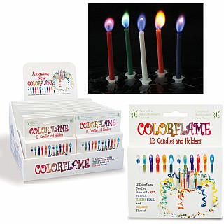 Colorflame Candles 