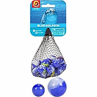 Marble Blue Dolphin Game Net