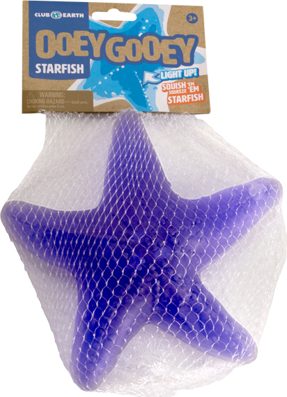 Light up Ooey Gooey Starfish (assorted)