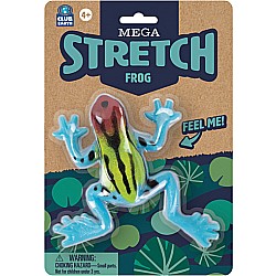 Club Earth Mega Stretch Frog  (assorted)