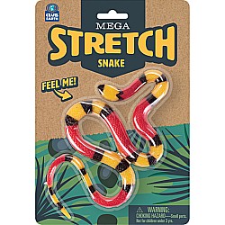 Club Earth Mega Stretch Snake  (assorted)